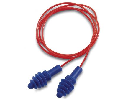 Howard Leight Airsoft 27 dB Ear Plug, Blue/Orange, 2 Pair/pack - R-01521