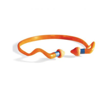 Howard Leight Quiet 25 dB Ear Plug w/ Reusable Pods, Orange, 1 Pair - R-01538