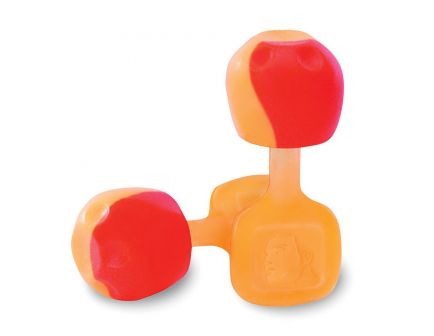 Howard Leight Trustfit 28 dB Uncorded Ear Plug, Orange/Yellow, 5 Pair/pack - R02236
