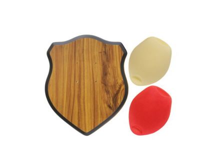 Hunter's Specialties Deer Antler Mounting Kit, Red/White - 00639