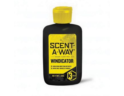 Hunter's Specialties Scent-A-Way Powder Windicator, 0.98 oz Bottle - 00791