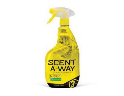 Hunter's Specialties Scent-A-Way Max Odor Eliminator Fresh Earth Spray, 12 oz Spray Bottle - 07746