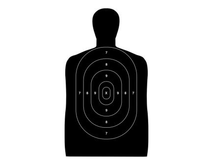 Lyman 50' L x 18" W Silhouette Self-Adhesive Auto Advance Remote Controlled Target Roll, Black/White - 4320077