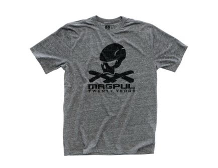 Magpul Industries Megablend 20th Anniversary X-Large Crew-Neck T-Shirt, Athletic Heather - MAG1096-030-XL