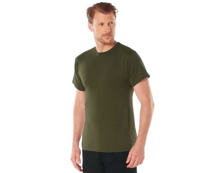 Rothco Solid Color 100 Cotton T-Shirt - Olive Drab, X-Large