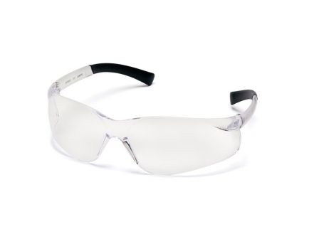 Pyramex Safety Ztek Retail Wraparound Scratch-Resistant Shooting Glasses/Ear Plugs, Clear Lens - PYS2510SDP