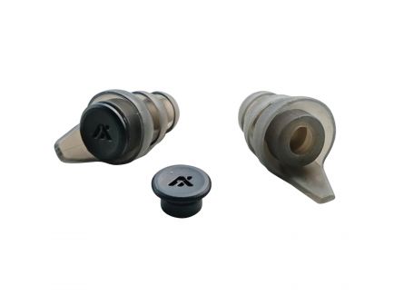 Axil Sportear XP Reactor 33 dB Earplugs, Gray - XPRSM/L