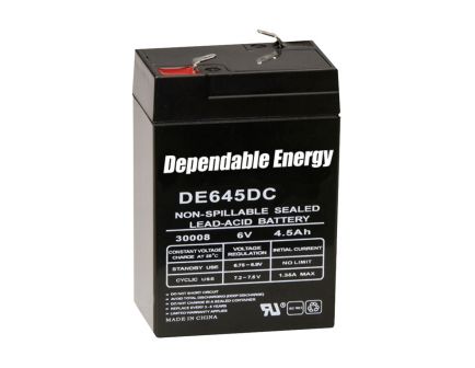 American Hunter HR Rechargeable Battery, 6 Volt, 4.5 mAh -DE30052