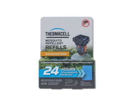 Thermacell Backpacker Mat-Only Refills, 5.25" L x 4.25" W x 1.75" H - M48