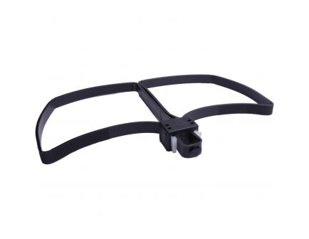 CampCo Double-Restraint Flexible Cuff, One Size Fits Most, Black - UZIFLXCB