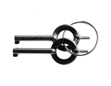 CampCo Handcuff Key, Silver, 2/pack - UZIKEYPAIR