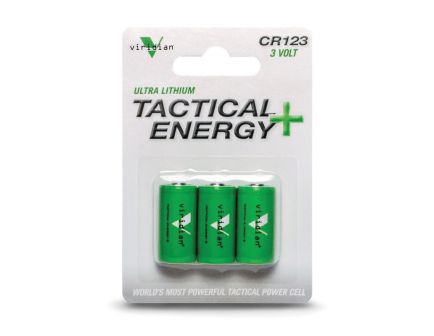 Viridian 3 V Lithium Battery, 3/pack - CR1233