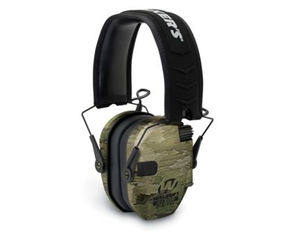 Walkers Game Ear Razor Slim 27 dB Over the Head Digital Passive Earmuff, ATACS-IX Camo - GWPDRSEMAIX