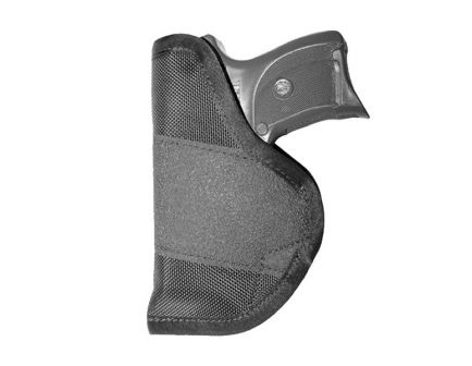Crossfire Shooting Gear The Grip Clip Ambidextrous Hand 3" to 3.5" Compact IWB Holster, Textured Black - CRFGRPCLPSA1C3