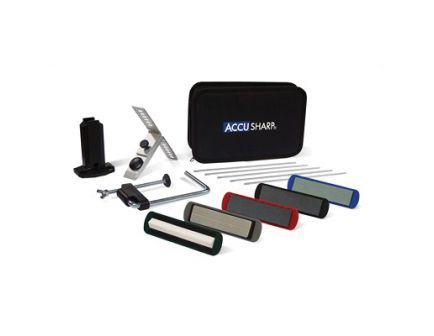 AccuSharp Knife Sharpener 5 Stone Precision Sharpening Kit - 059C