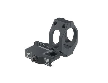 American Defense AD-68 30mm 6061 T6 Aluminum Quick Detach Standard Lever Cantilever Lower 1/3 Co-Witness Mount, Black - AD-68-C-STD