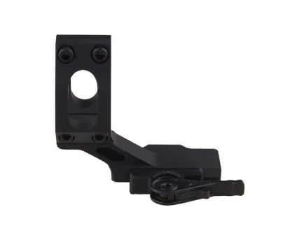 American Defense AD-68 30mm 6061 T6 Aluminum Quick Detach Standard Titanium Lever Cantilever Lower 1/3 Co-Witness Mount, Black - AD-68-C-STD-TL