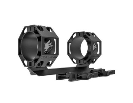 American Defense RECON Titanium 34MM Scope Mount w/ Quick Release, Black - AD-RECON-34-Ti