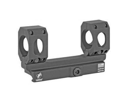 American Defense Single QR Picatinny Mount for 1" Scope, Black - AD-SCOUT-S-1-STD