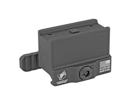 American Defense QR Mount Fits Aimpoint Micro T-1 Lower 1/3 Co-Witn, Black - AD-T1-11-STD