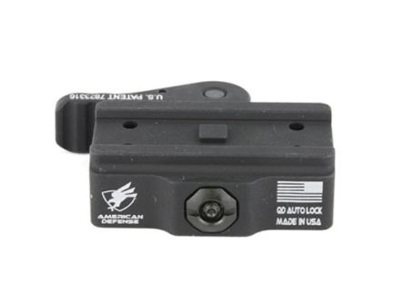 American Defense QR Low Mount Fits Aimpoint Micro T-1, Black - AD-T1-L