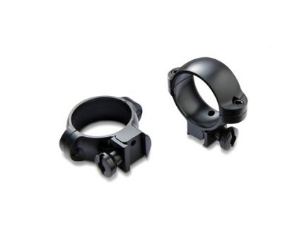 Burris Signature Rimfire 1" Scope Rings Fits Picatinny or 11mm Dovetail, Medium Height, Black - 420554