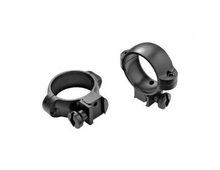 Burris Signature Rimfire 1" Scope Rings Fits Picatinny or 11mm Dovetail, High Height, Black - 420556
