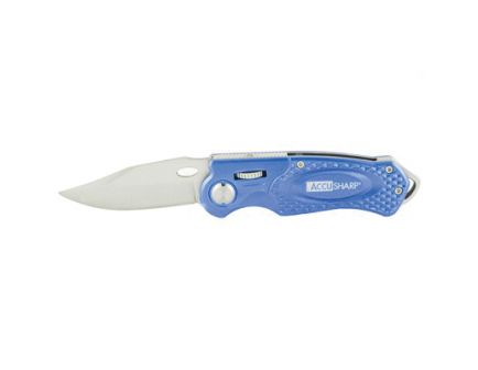 AccuSharp Sport Folding Knife, Blue - 701C
