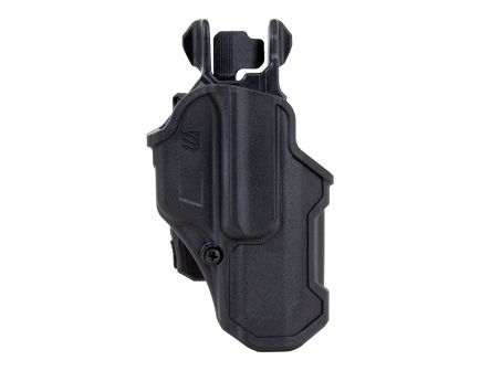 Blackhawk T-Series L2C OWB Holster RH Glock 17, Matte Black - 410700BKR