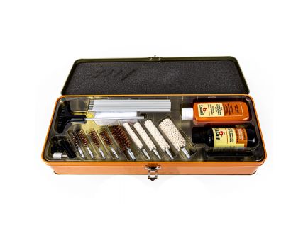 Hoppe's Wet Tin Cleaning Kit With Mops, Orange