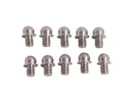Brownells #15 Shotgun Sight Bead Refill, White Pack of 10