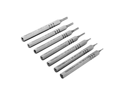 Brownells Premium Roll Pin Starter 7-Piece Punch Kit