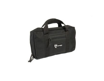 Drago Gear Single Pistol Case, 12"x8", Black - 12-316BL