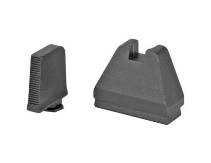 AmeriGlo 9XL Tall Suppressor Height Sights For All Glocks Except 42/43, Black - GL-808