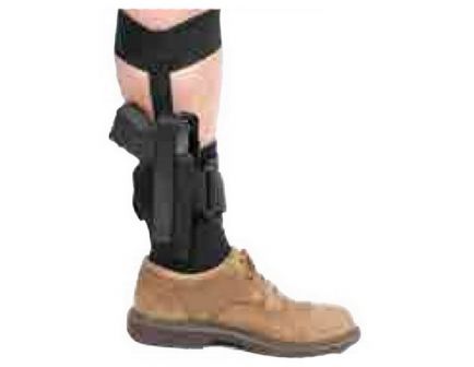 Blackhawk Size 1 Right Hand 3 to 4" Barrel Medium Frame Holster, Smooth Black - 40AH01BK-R