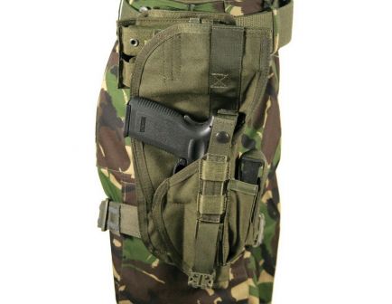 Blackhawk Size Universal Right Hand Semi-Autos Large-Frame Weapon Special Operations Holster, OD Green - 40XP00OD