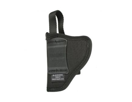 Blackhawk Size 9 Right Hand 2" Barrel Small-Frame 5-Shot Revolver OWB Hip Holster, Smooth Black - 73NH09BK-R