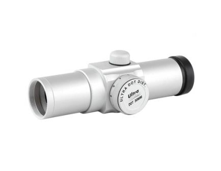 Ultradot 30mm 4 MOA Red Dot Sight, Silver - UD30S