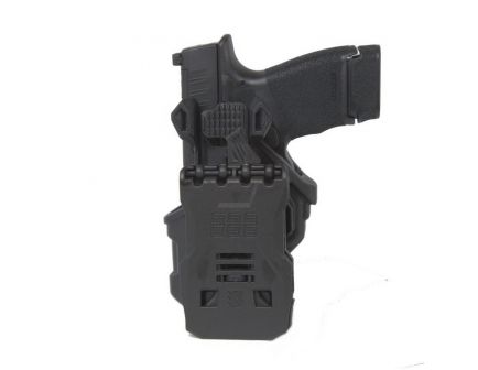 Blackhawk T-Series L2C Size Right Hand SIG Sauer P320 Concealment OWB Generation 2 Holster, Matte Black - 410761ABKR