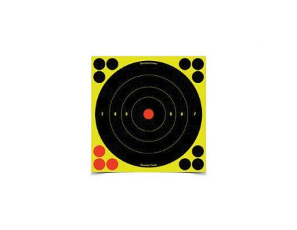Birchwood Casey Shoot-N-C Target 8" Round Bullseye, 6 Pack - BC-34805
