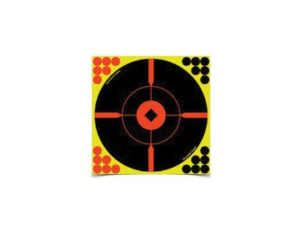Birchwood Casey Shoot-N-C Target 8" Round Crosshair Bullseye, 50 Pack - BC-34850