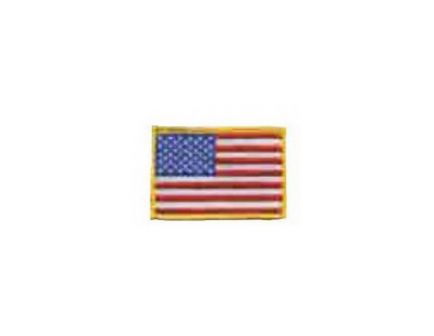 Blackhawk Standard American Flag Patch, 3" W x 2" H, Blue/Red/White - 90RWBV