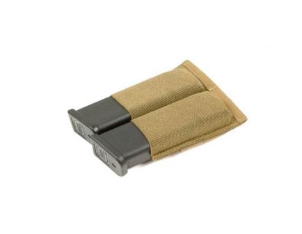 Blue Force Gear Ten Speed Double Magazine Pouch For Pistols, Coyote Brown - HW-TSP-PISTOL-2-CB