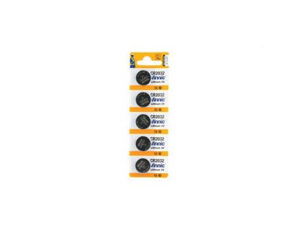 Crimson Trace Corporation CR2032 Battery, 5/Pack - 26-1012