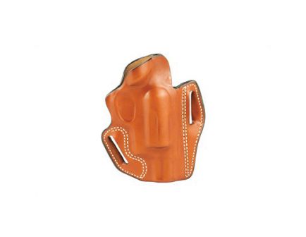 DeSantis Gunhide Speed Scabbard Belt Holster Fits 2" Taurus Public Def Ultralite w/ 2.5" Cylinder, RH, Tan - 002TAI6Z0