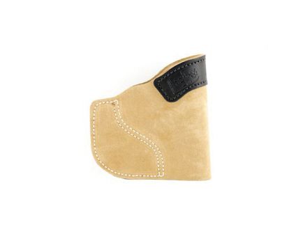 DeSantis Gunhide Pocket-Tuk Pocket Holster Fits 2" - 2.25" S&W J Frames & 2" M&P 340, LH, Tan - 111NB02Z0