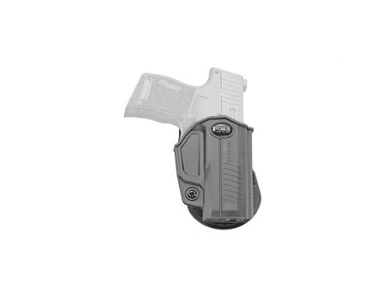 Fobus Evolution E2 RH OWB Kydex Paddle Holster For Sig P365, Black - 365ND
