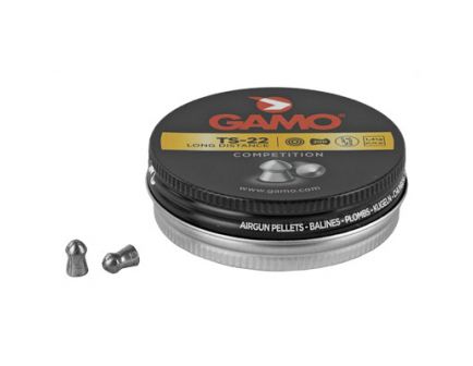 Gamo TS-22 Flat Nose .22 Caliber Pellet, 200/Pack - 632176854