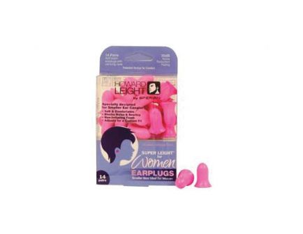 Howard Leight Women's Super Leight Foam Ear Plug, Pink - R-01757
