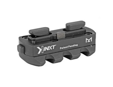 Kinetic Development Group 3 Slot Picatinny Rail Kinect Rail Fits MLOK, Black - KIN5-100